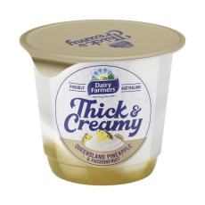 Coles - Thick & Creamy Yoghurt Pineapple Passionfruit