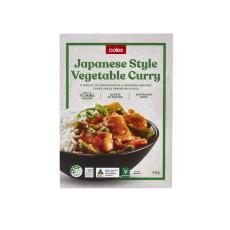Coles - Japanese Style Vegetable Curry