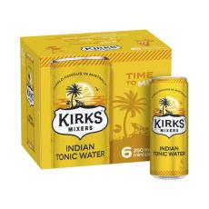 Coles - Mixers Tonic Water Mini Cans 6x250mL