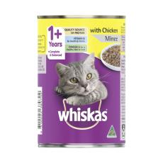 Coles - 1+ Years Wet Cat Food Chicken Mince Can