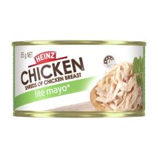 Coles - Shredded Canned Chicken Lite Mayonnaise