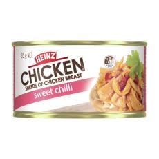 Coles - Shredded Canned Chicken Sweet Chilli