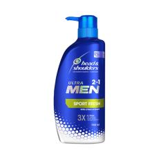 Coles - Ultra Men Sports Fresh 2 In 1 Anti-Dandruff Shampoo & Conditioner