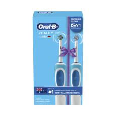Coles - Vitality Twin Pack Electric Toothbrush