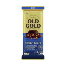 Coles - Old Gold Brandy Snaps Chocolate Block