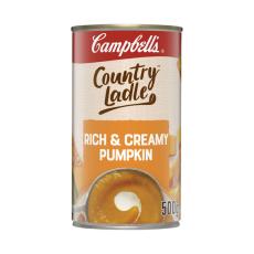 Coles - Country Ladle Soup Can Rich & Creamy Pumpkin