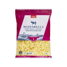 Coles - Cheese Shredded Mozzarella
