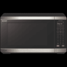 The Good Guys - Sharp 32L 1200W Flatbed Microwave Stainless Steel