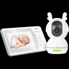 The Good Guys - Uniden Wireless Pan+Tilt Baby Monitor with 4.3' Colour Monitor