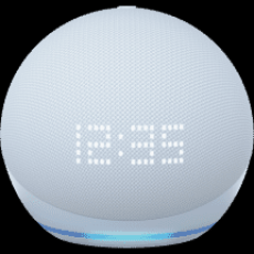 The Good Guys - Amazon Echo Dot Smart Speaker Clock & Alexa (Gen 5) - Cloud Blue