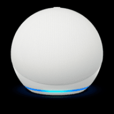 The Good Guys - Amazon Echo Dot Smart Speaker with Alexa (Gen 5) - Glacier White