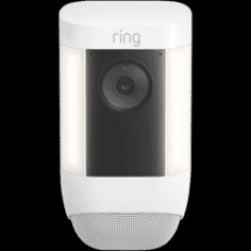 The Good Guys - Ring Spotlight Camera Pro - Battery (White)