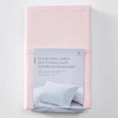 Target - 2 Pack 250 Thread Count Cotton Standard Pillowcases