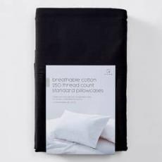 Target - 2 Pack 250 Thread Count Cotton Standard Pillowcases