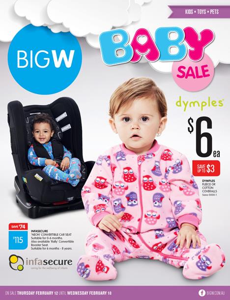 Big W Baby Catalogue Deals February 2015