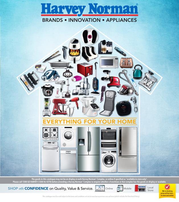 Home Appliances Harvey Norman Catalogue February 2015