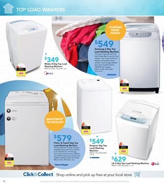 Washing Machine Harvey Norman Catalogue