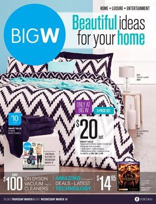 Big W Catalogue Home Sale March 2015