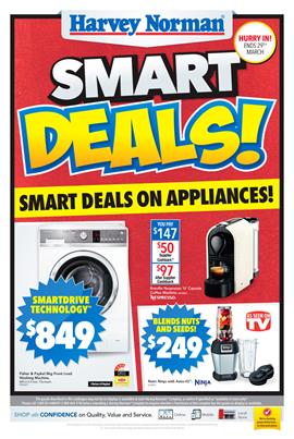 Harvey Norman Home Appliances Smart Deals March 2015