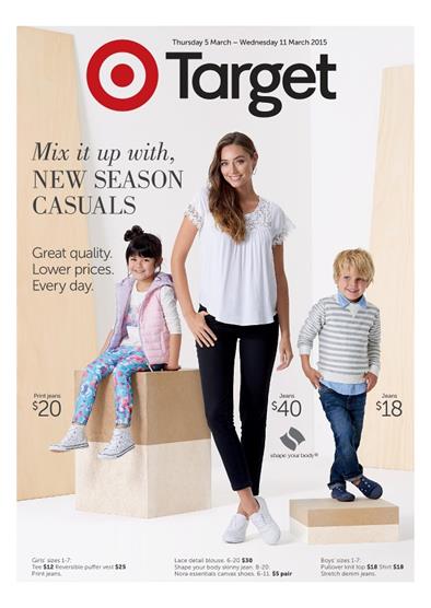 New Season Clothing Target Catalogue March 2015
