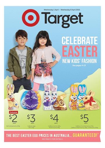 Target Easter Catalogue Kids Clothing April
