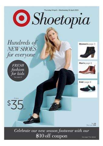 Target Shoes Great Prices April Catalogue ! (Copy)