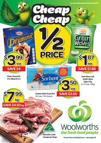 Woolworths Specials Catalogue 21st April 2015