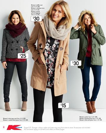 Kmart Winter Clothing Mothers Day Gifts