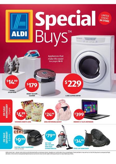 ALDI Catalogue Special Buys 03 June 06 June 2015