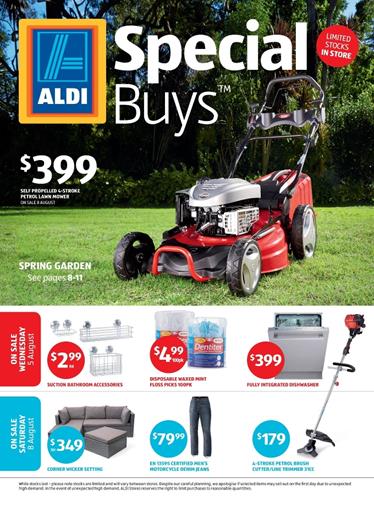 ALDI Catalogue Special Buys Week 32 Garden and Home Sale 2015