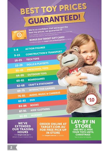 Target Greatest Toy Sale Catalogue 22 July 2015 Categories