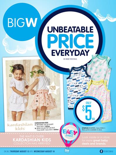 Big W Catalogue Unbeatable Prices 13 Aug 2015