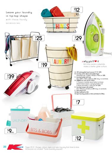 Kmart Catalogue Home Sale Laundry August 2015