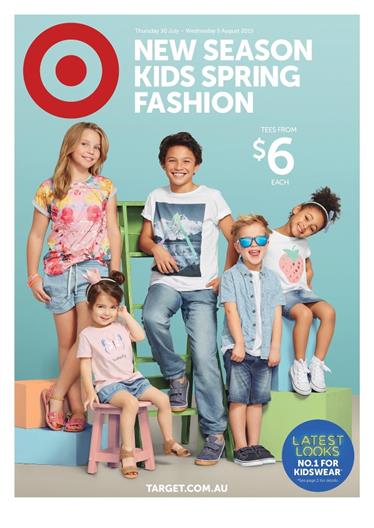 Target Catalogue Clothing Spring Season Kids 30 Jul 2015