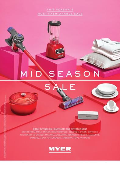 Myer Catalogue Mid Season Home Sale 2015