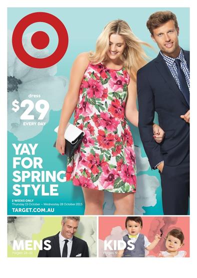 Target Catalogue Spring Fashion 16 Oct 2015