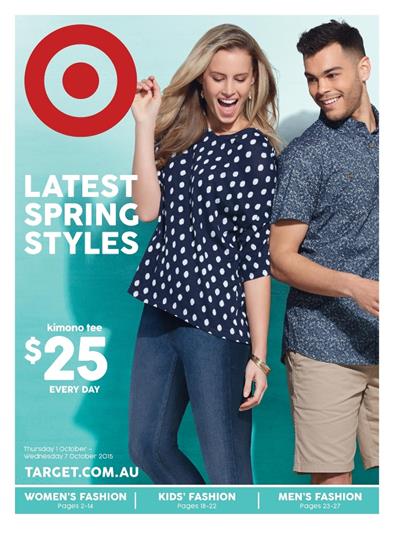 Target Spring Fashion October 2015