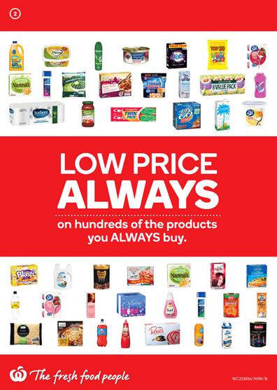 Woolworths Catalogue Low Prices 25 Oct