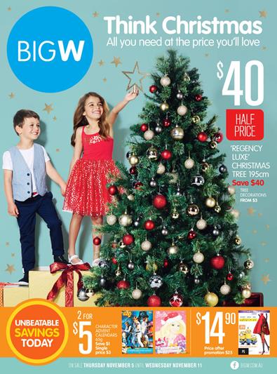 Big W Christmas Catalogue November 2015