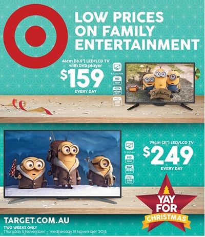 Target Catalogue Entertainment Sales 11 - 17 Nov 2015