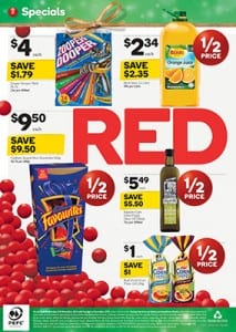 Woolworths Catalogue Red Spot 25 - 1 Dec 2015