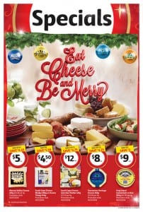Coles Catalogue Christmas Dec 2015 Cheese Variety