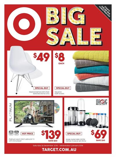 Target Boxing Day Sale Catalogue 2015