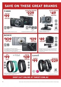 Target Camera Sales Catalogue 24 - 30 Dec 2015