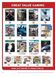 Target Christmas Game Catalogue 26 - 6 Jan 2016