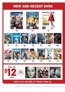 Target Christmas Movie Catalogue 24 - 30 Dec 2015