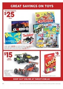 Target Christmas Toy Selling Catalogue 26 - 6 Jan 2016