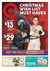 Target Star Wars Gift Catalogue 17 - 24 Dec 2015