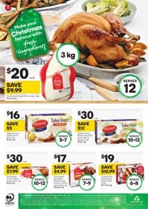 Woolworths Christmas Dinner Catalogue 16 - 22 Dec 2015