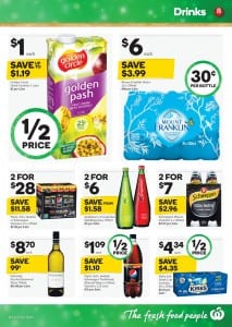 Woolworths Christmas Drink Catalogue 16 - 22 Dec 2015